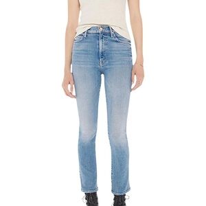 MOTHER Jeans Double Swooner Hover, Sz 30. Color ‘Love Bombs’